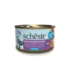 Alimentation humide pour chat morceaux de sardines, maquereaux Schesir - 70 g