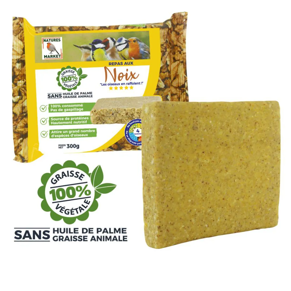 Aliment pour oiseaux Repas aux noix - 300 g