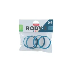Anneau de connexion x 4 Rody 3 bleu Ø 6 cm
