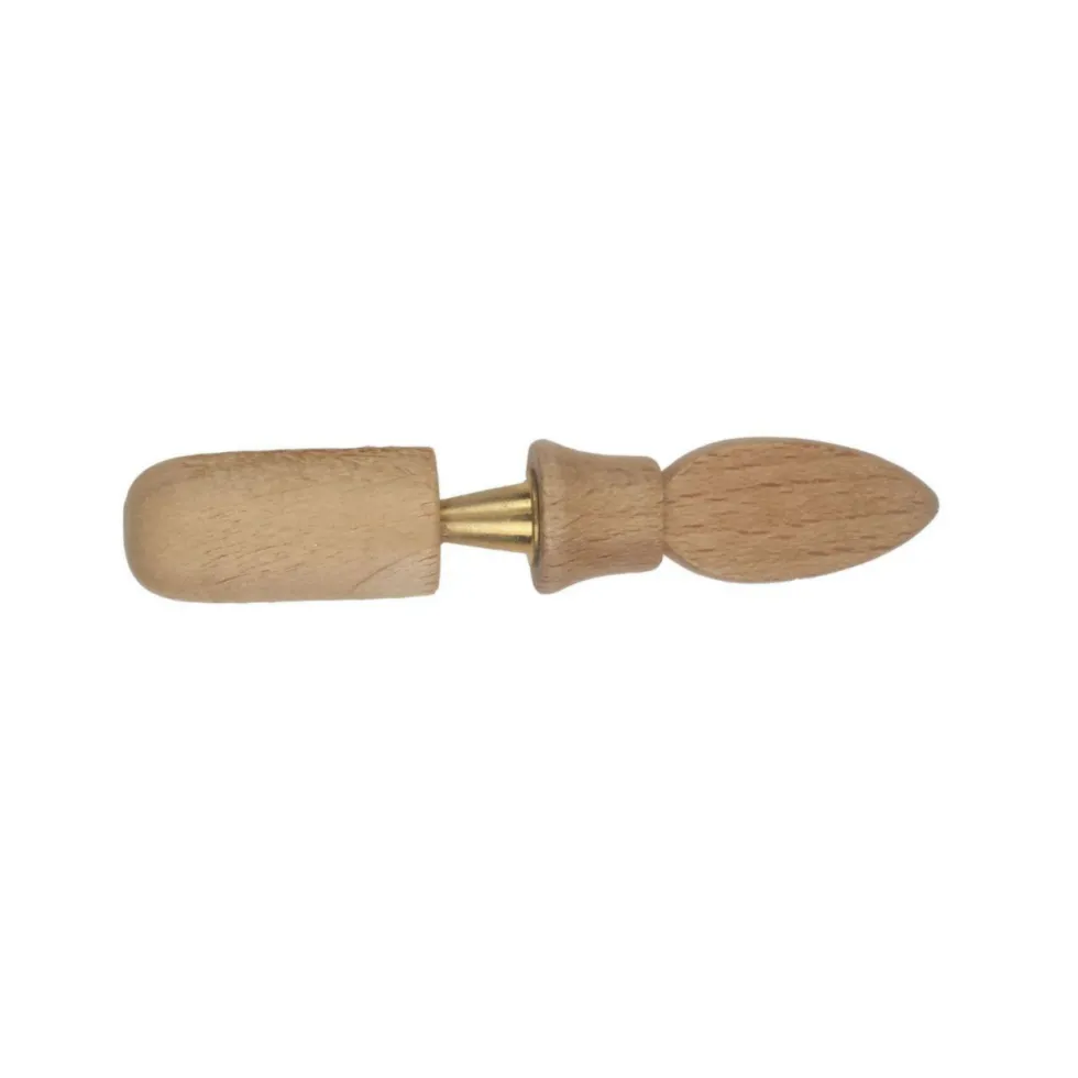 Appeau rouge-gorge familier en bois coloris beige Les Zapos