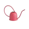 Arrosoir rose fuchsia en métal à grande anse ronde - 30 x 14 x 22 cm