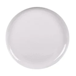 Assiette de présentation en porcelaine blanche Ecume - Ø 31 cm