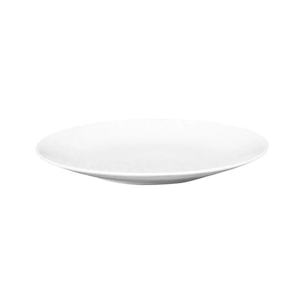 Assiette à dessert en grès blanche Ayra - Ø 21 cm