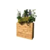 Bac City haut en mélèze huilé 80 x 29 x H 70 cm