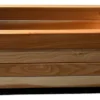 Bac en bois de Mélèze huilé Robin Hood Edelweiss - 70 x 30 x 27,5 cm