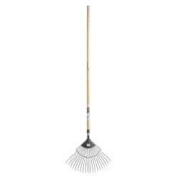 Balai à feuilles renforcé à fil rond botanic® - 140 cm