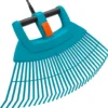 Balai à gazon 2 en 1 XXL combisystem coloris bleu Gardena - 52,6 x 76,2 x 13 cm