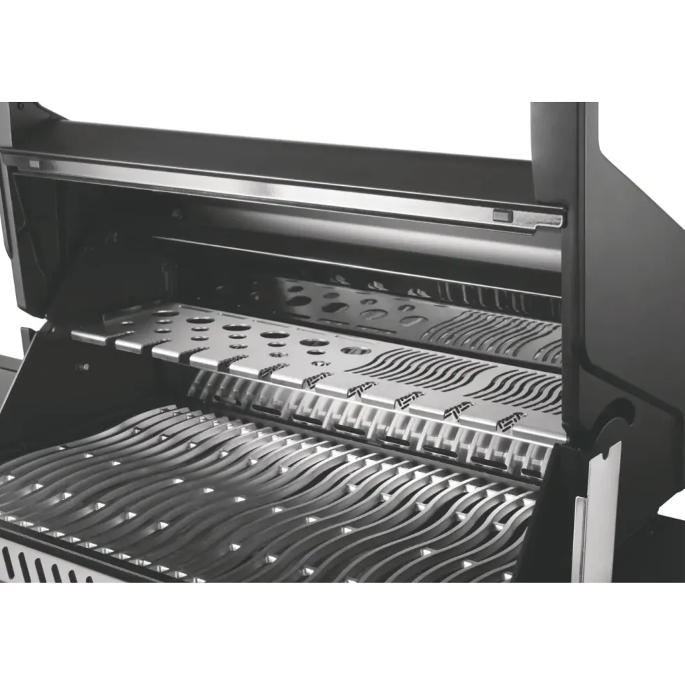 Barbecue gaz noir connecté Napoléon Prestige 500 Phantom 4 brûleurs - 168 x 67 x 127 cm