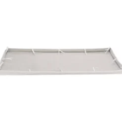 Base textile pour enclos intérieur lapin et cochon d'inde coloris gris et blanc Trixie – 140 x 70 cm