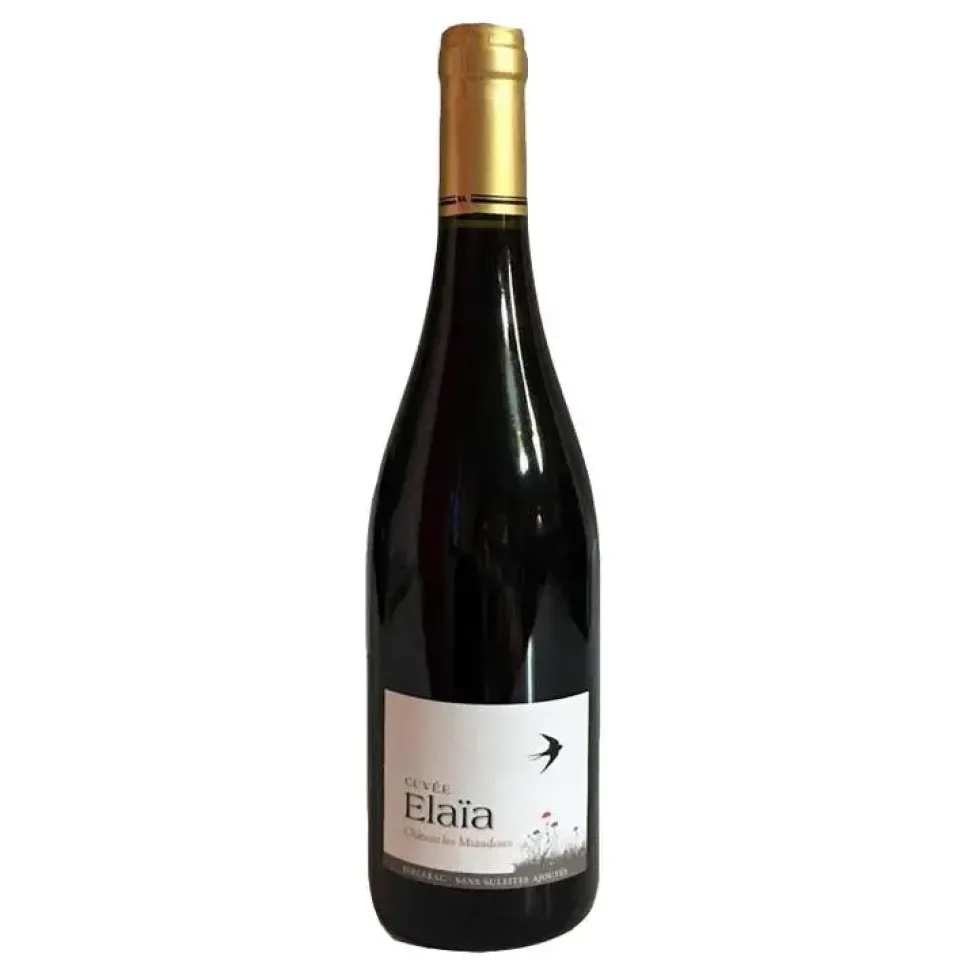 Bergerac AOC rouge bio Cuvée Elaia Château Miaudoux - 75 cl