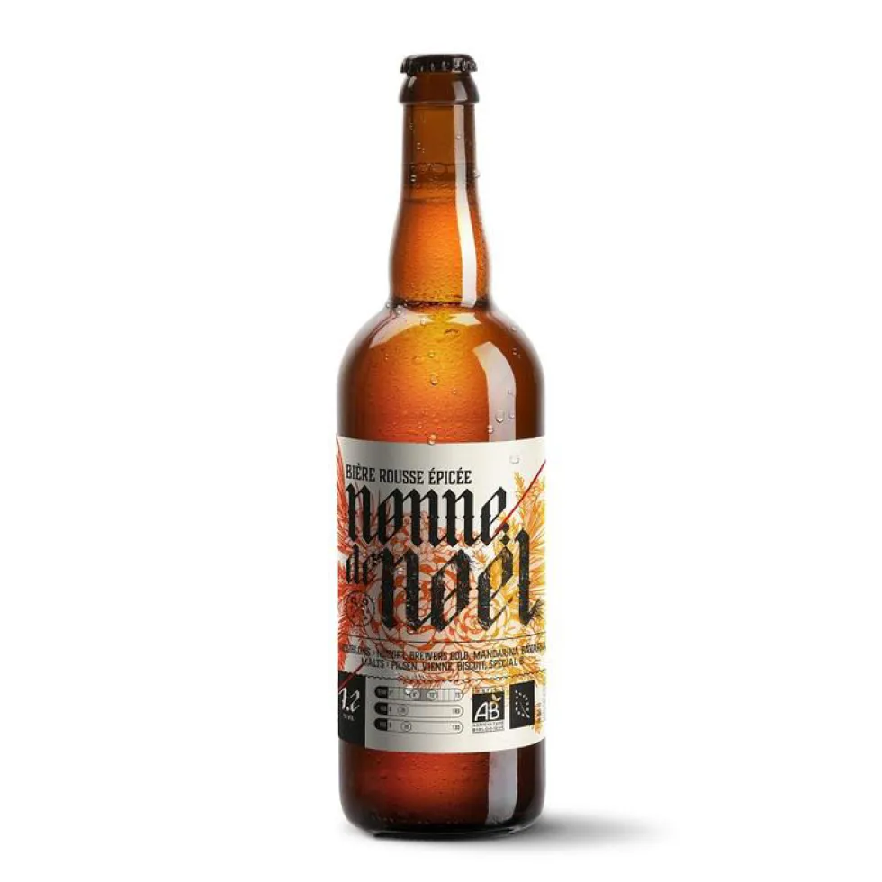 Bière Nonne de Noël Bio bouteille 75 cl