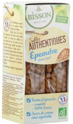 Biscuits sablés authentiques à l’épeautre - 175 gr