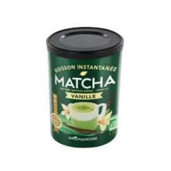 Boisson instantanée Matcha bio à la vanille Aromandise - 170 g