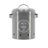Boite de conservation oignons en acier Esschert Design - 17,3 x 14,6 x 19,6 cm