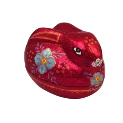 Boite forme lapin avec friture chocolat au lait bio Taloma - 45 g