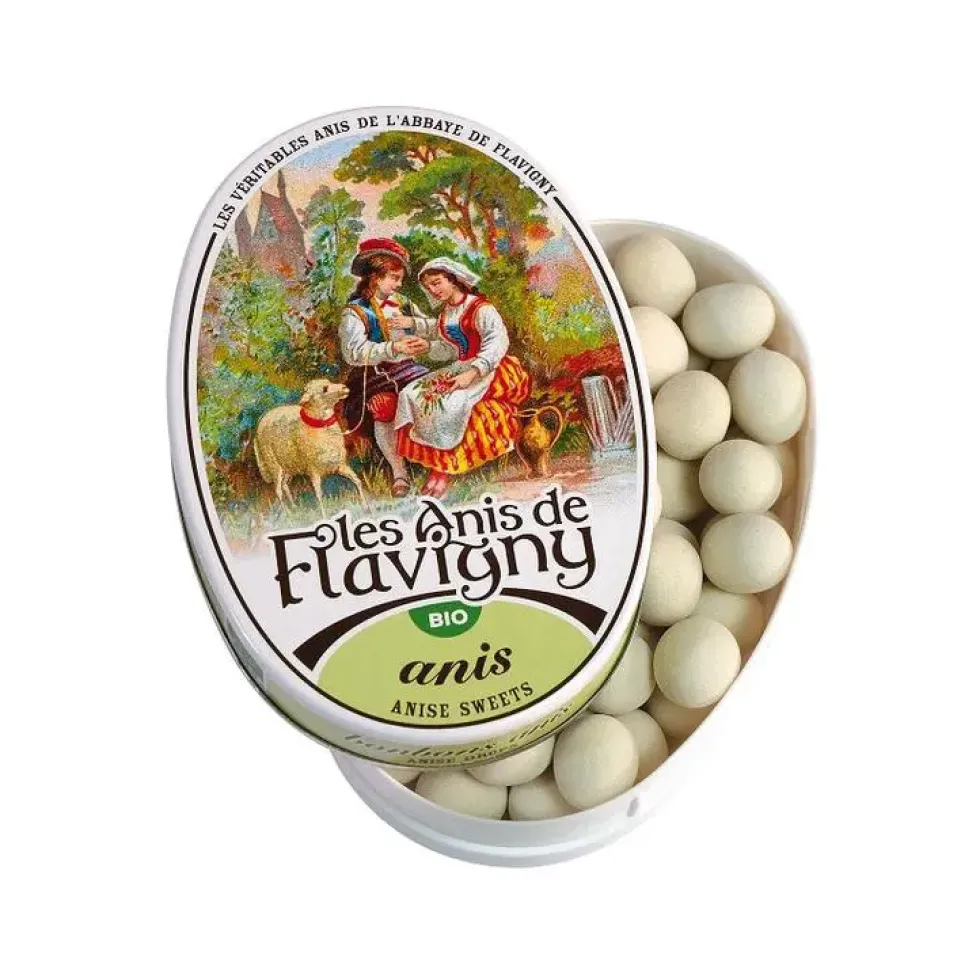 Bonbons à l’anis Bio - boîte ovale 50 g