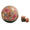 Boîte boule pâtes de fruit bio orange fraise poire gingembre Taloma - 70 g