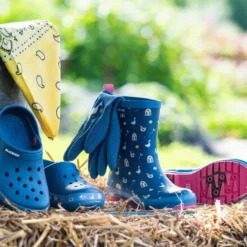 Botte de jardin pour enfant Kansas Blackfox Bleu