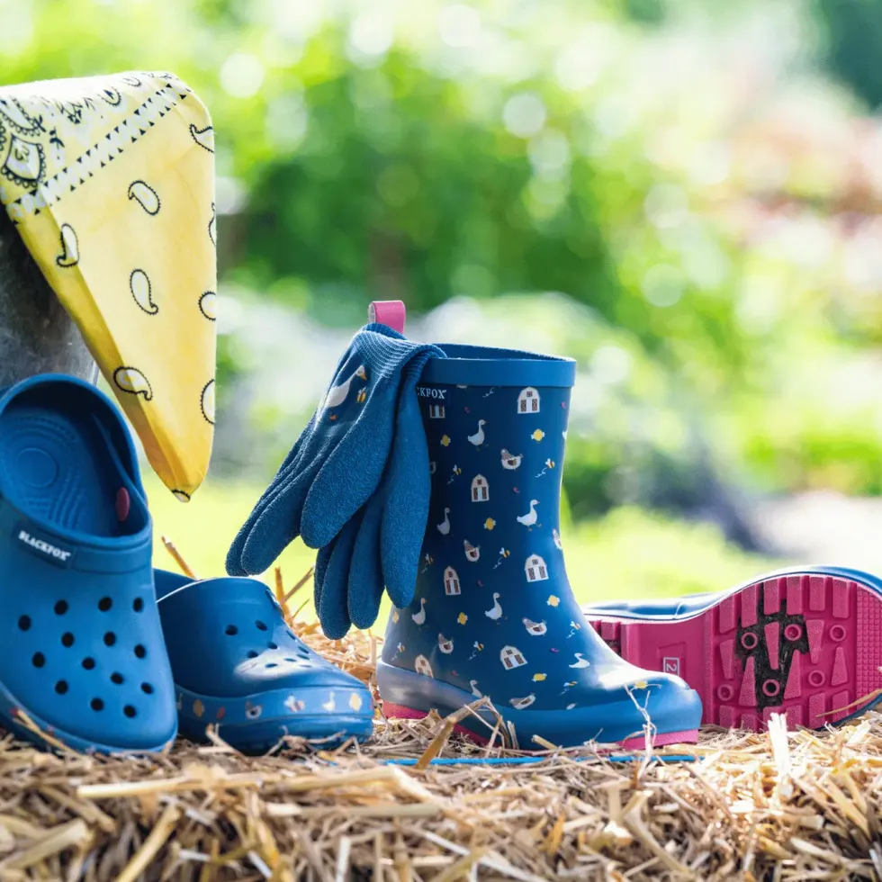 Botte de jardin pour enfant Kansas Blackfox Bleu