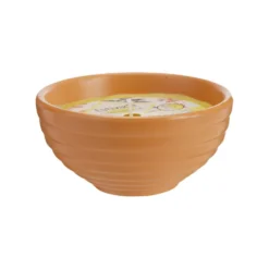 Bougie citronnelle pot terracotta Estivade coloris jaune en cire Denis & Fils - Ø 11 x 6 cm