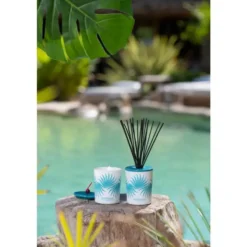 Bougie déco parfumée et rechargeable Ylang-Ylang Esteban - 180 g
