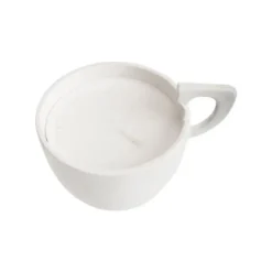Bougie en cire végétale parfumée forêt de cèdre dans tasse - 14 x 10 x 8 cm