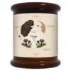Bougie parfumée Ambre ylang cuir blanc My jolie Candle Astrale vierge - 300 g