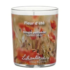 Bougie parfumée senteur fleur d'été Lothantique - 160 g