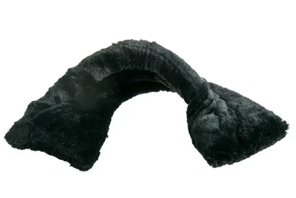 Bouillote tour de cou bandeau noire Artisan du Bien Être