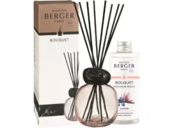 Bouquet parfumé roseoir Maison Berger minéral parfum Lilifora - 100 ml