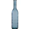 Bouteille Rioja coloris bleu en verre recyclé - Ø 12 cm