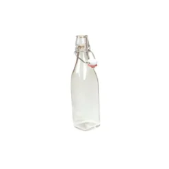 Bouteille vide à fond carré en verre Ah Table - 50 cl