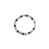 Bracelet améthyste cristal quartz rose 4mm