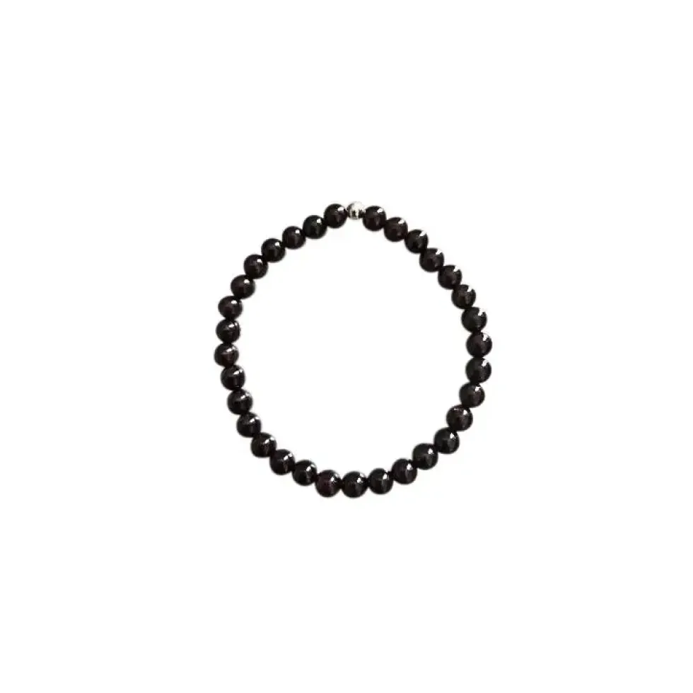 Bracelet grenat 8mm