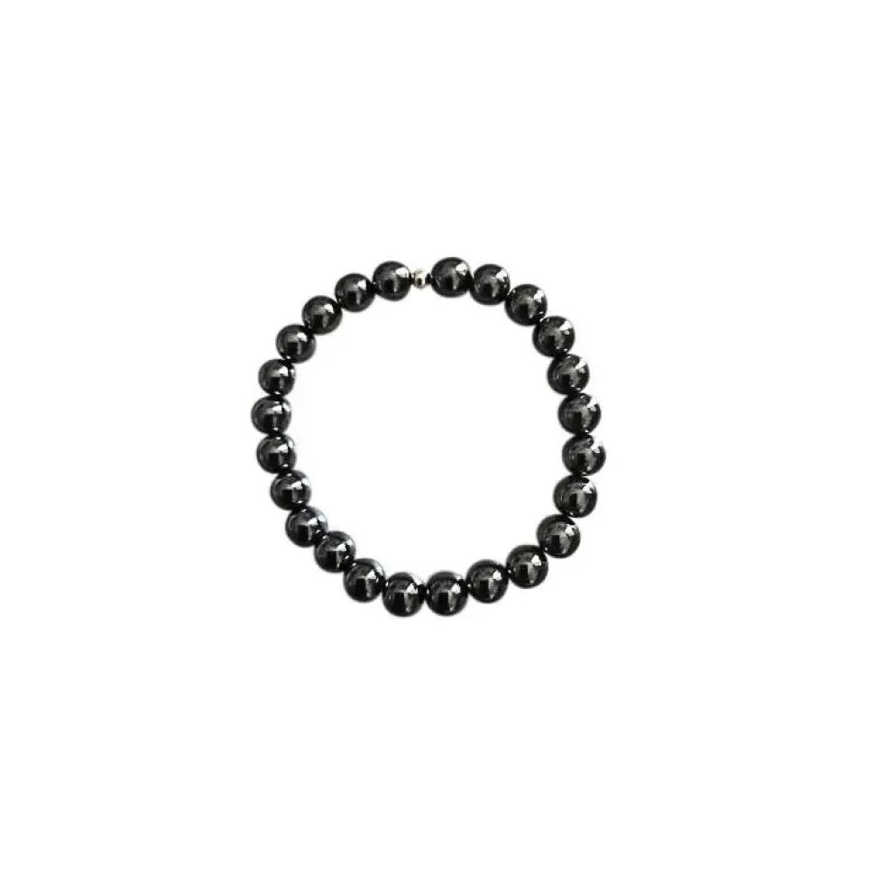 Bracelet hématite 4mm
