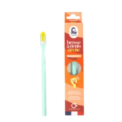 Brosse à dents rechargeable souple coloris vert d’eau Lamazuna