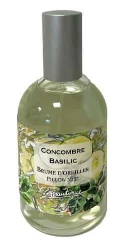 Brume d'oreiller Lothantique Jardin d'aquarelles Concombre Basilic – 100 ml