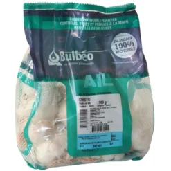 Bulbes d’ail rose cristo calibre 50+, 500 g