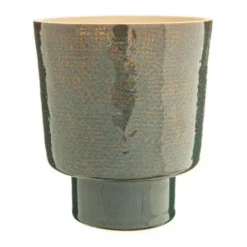 Cache-pot Alto coloris bleu en céramique - Ø 17 cm x 19,5 cm
