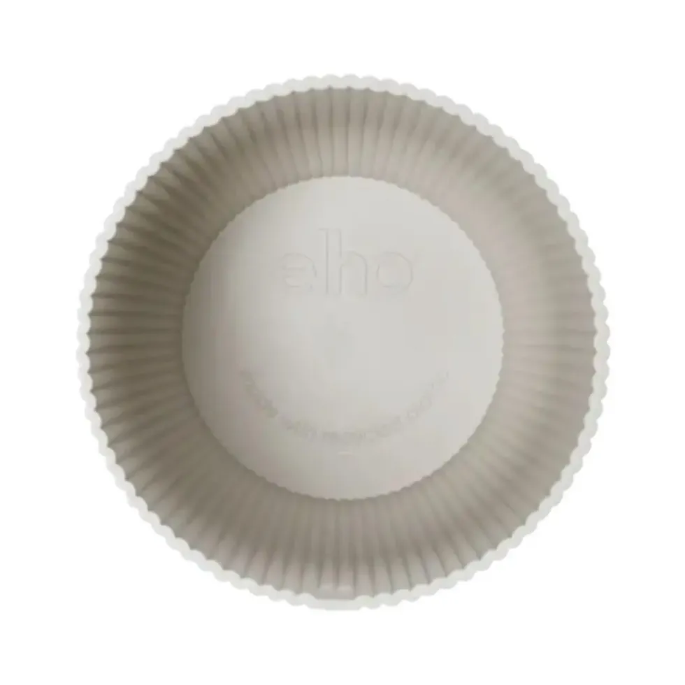Cache-pot blanc soie Elho Vibes fold - Ø 25 cm