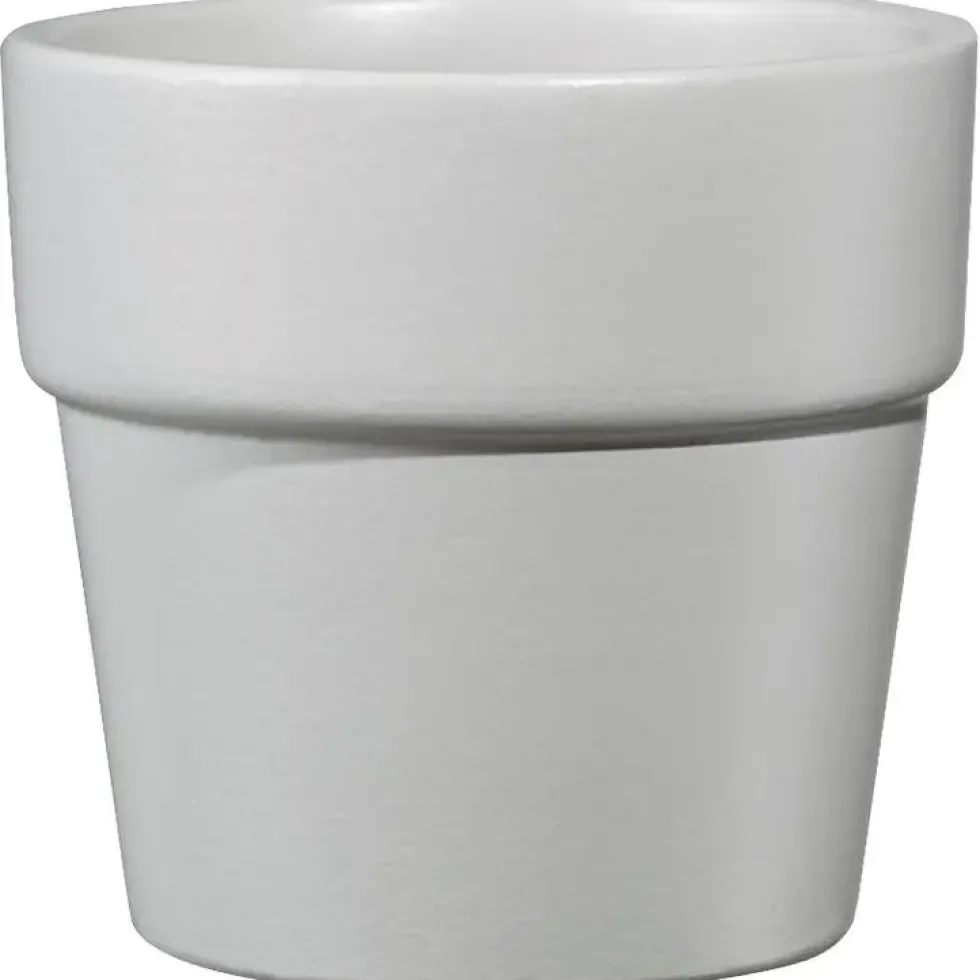 Cache-pot coloris gris lima mini - Ø 7 cm