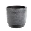 Cache-pot coloris noir Madeira - 24 x 22 cm