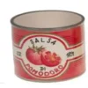 Cache-pot céramique décor Salsa di pomodoro Echappée - 13 x 11 x 13 cm