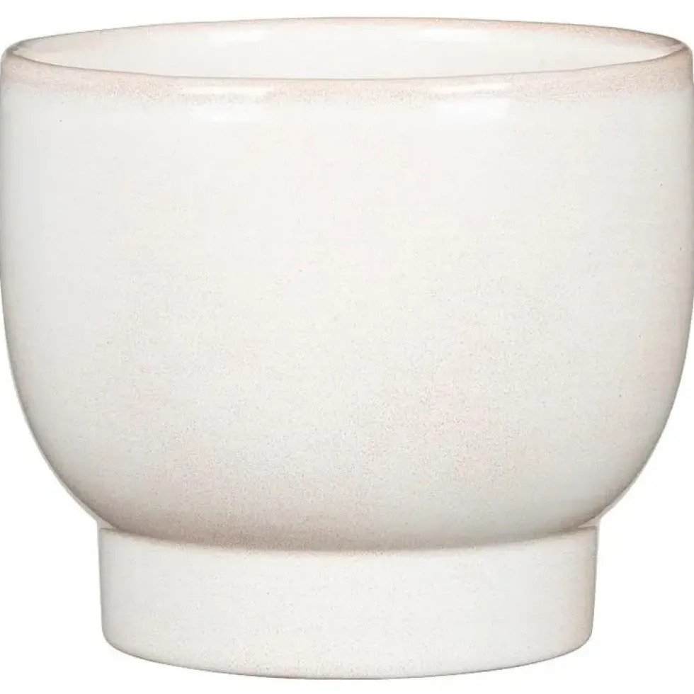Cache-pot en céramique blanc Scheurich 930 Opale - Ø 11 cm