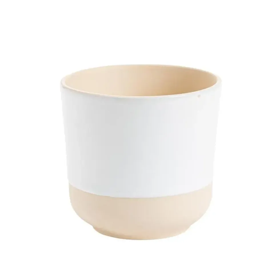 Cache-pot Sandstone Ø 14 x H 14 cm Grès