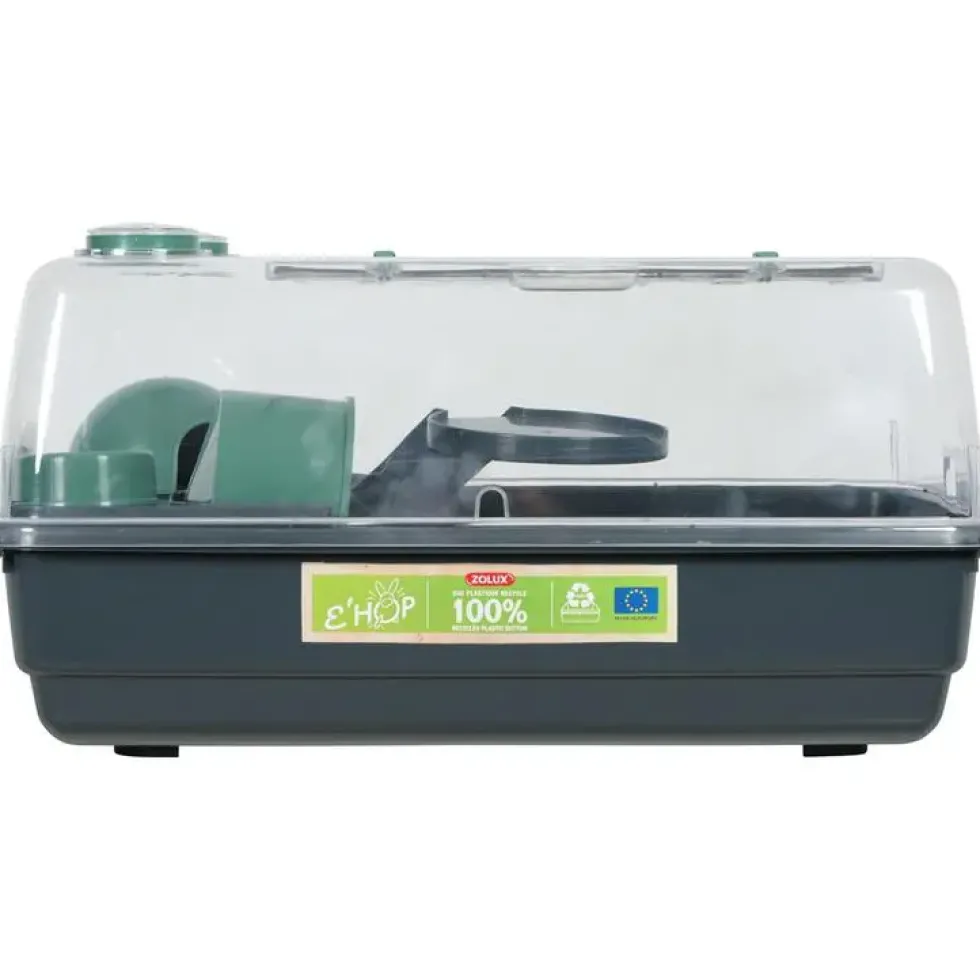 Cage pour hamster verte Zolux Ehop 55 - 55 x 38 x 27 cm