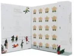 Calendrier de l'avent blanc thés et infusions bio English Tea Shop - 25 sachets pyramides