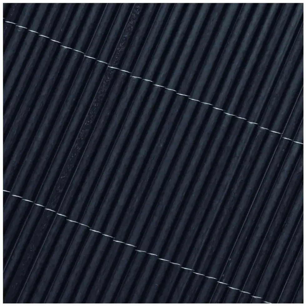 Canisse synthétique coloris gris anthracite 300 x 100 cm