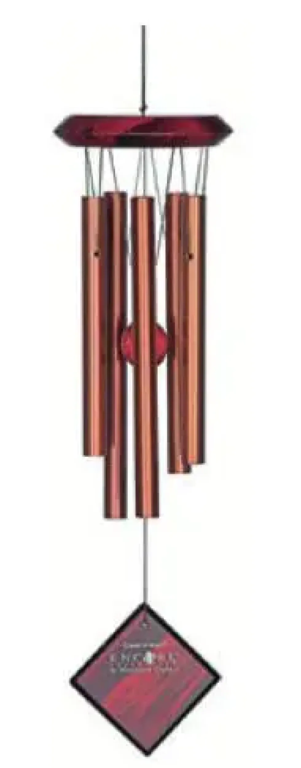 Carillon en aluminium rouge Vitis in Situ Mars - 43 cm