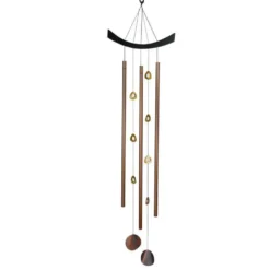Carillon énergie chi coloris marron Vitis In Situ – H 65 cm